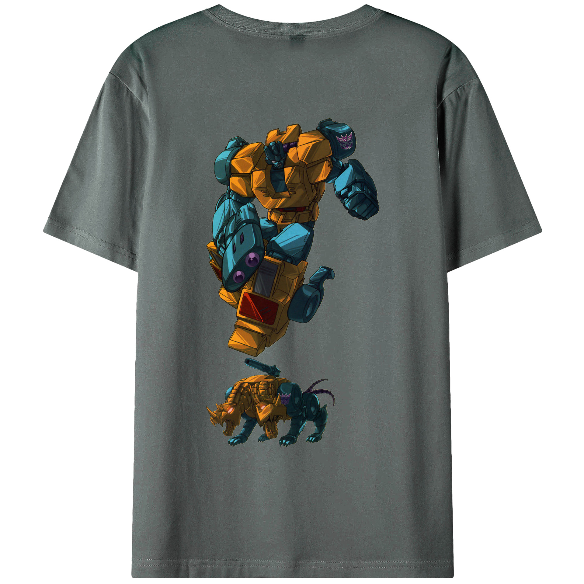 （画像用）  綿100％ メンズ半袖Tシャツ（バックプリント） 通気性